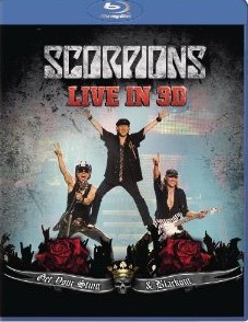[Blu-ray] Scorpions Get Your Sting & Blackout Live 2011 in 3d